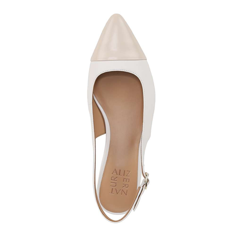 Banks Slingback - Warm White/Porcelain