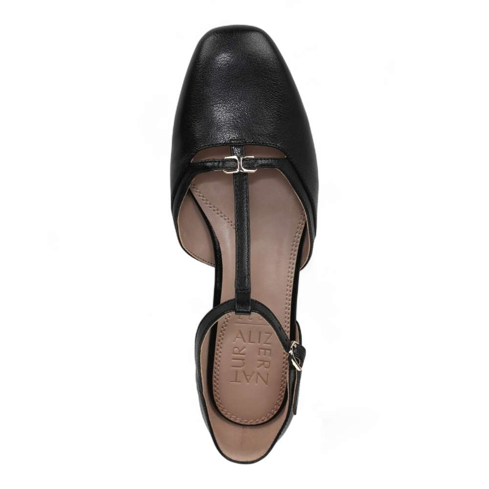 Caresse Mary Jane Flat - Black