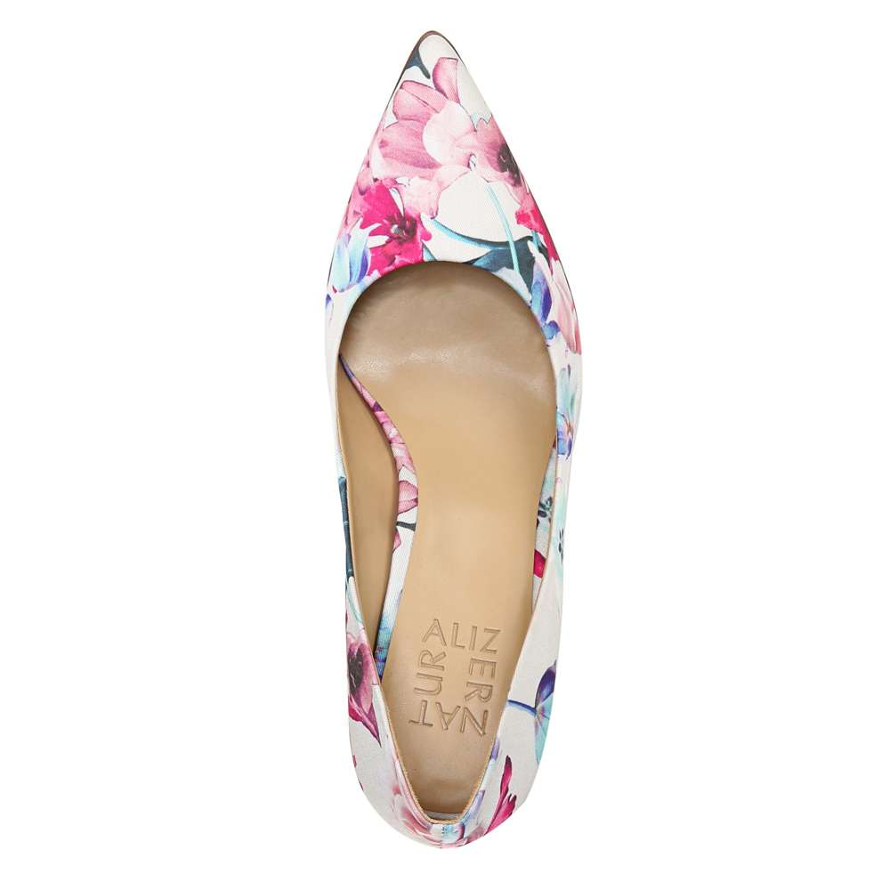 Anna Pump - Pink Floral