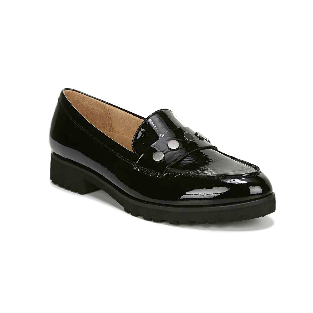 Gaia Slip-On - Black Patent