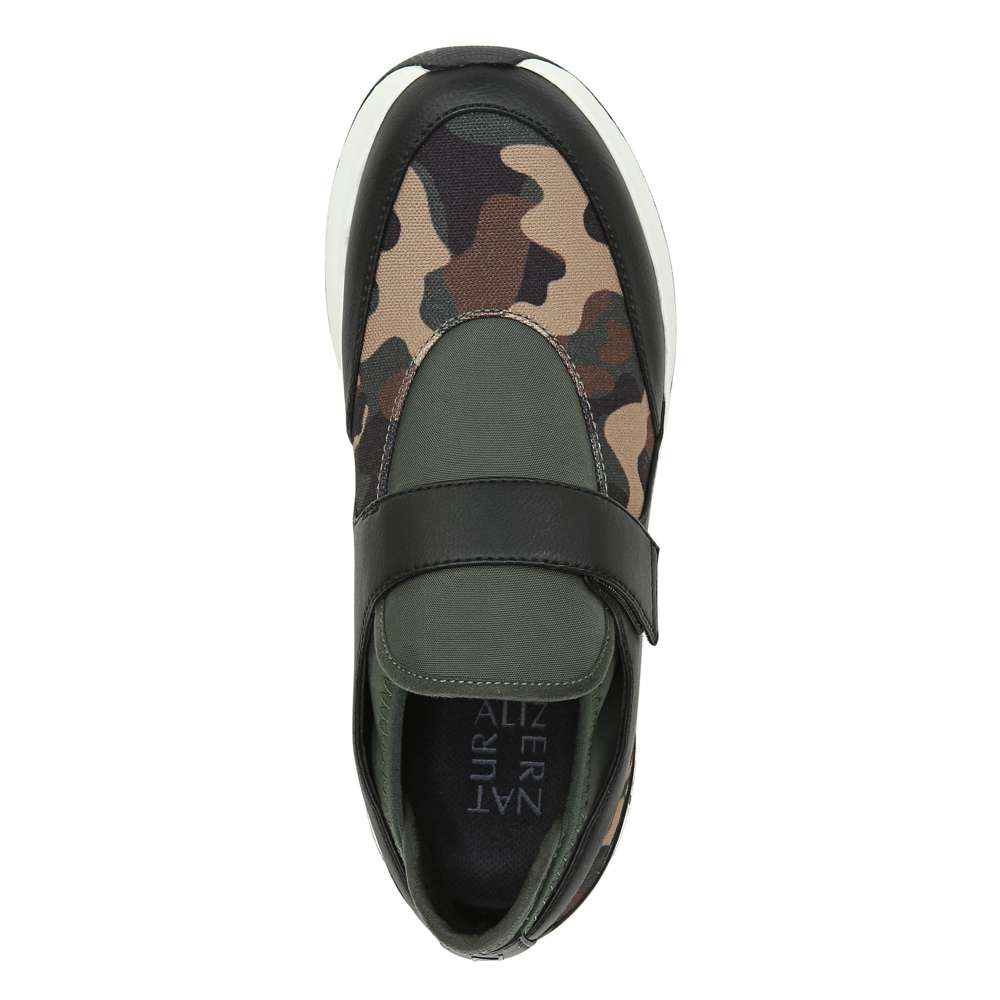 Taryn Wedge Sneaker - Pine Needle