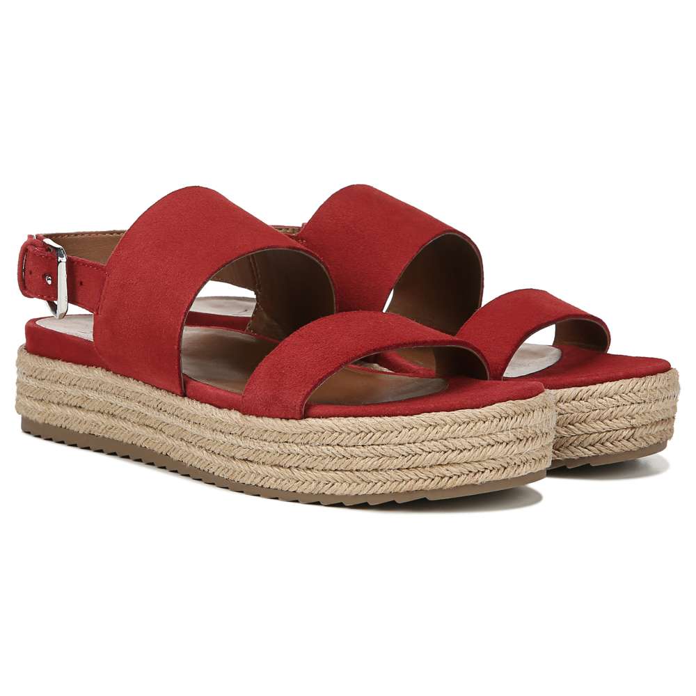 Jaycie Platform Sandal - Hot Sauce