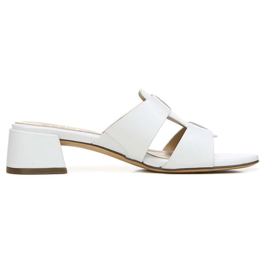 Joey Heeled Sandal - White