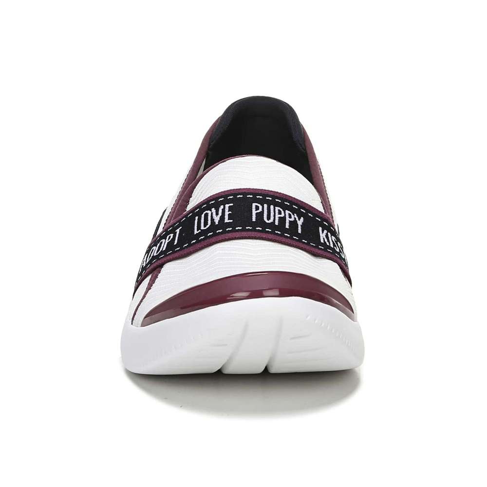 Attraction Slip-On Sneaker - White/Red/Navy