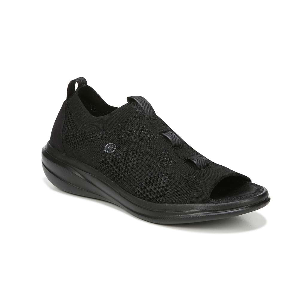 Charm Open-Toe - Black