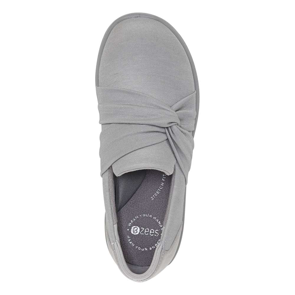 Glimmer Slip-On - Silver Smoke Shimmer