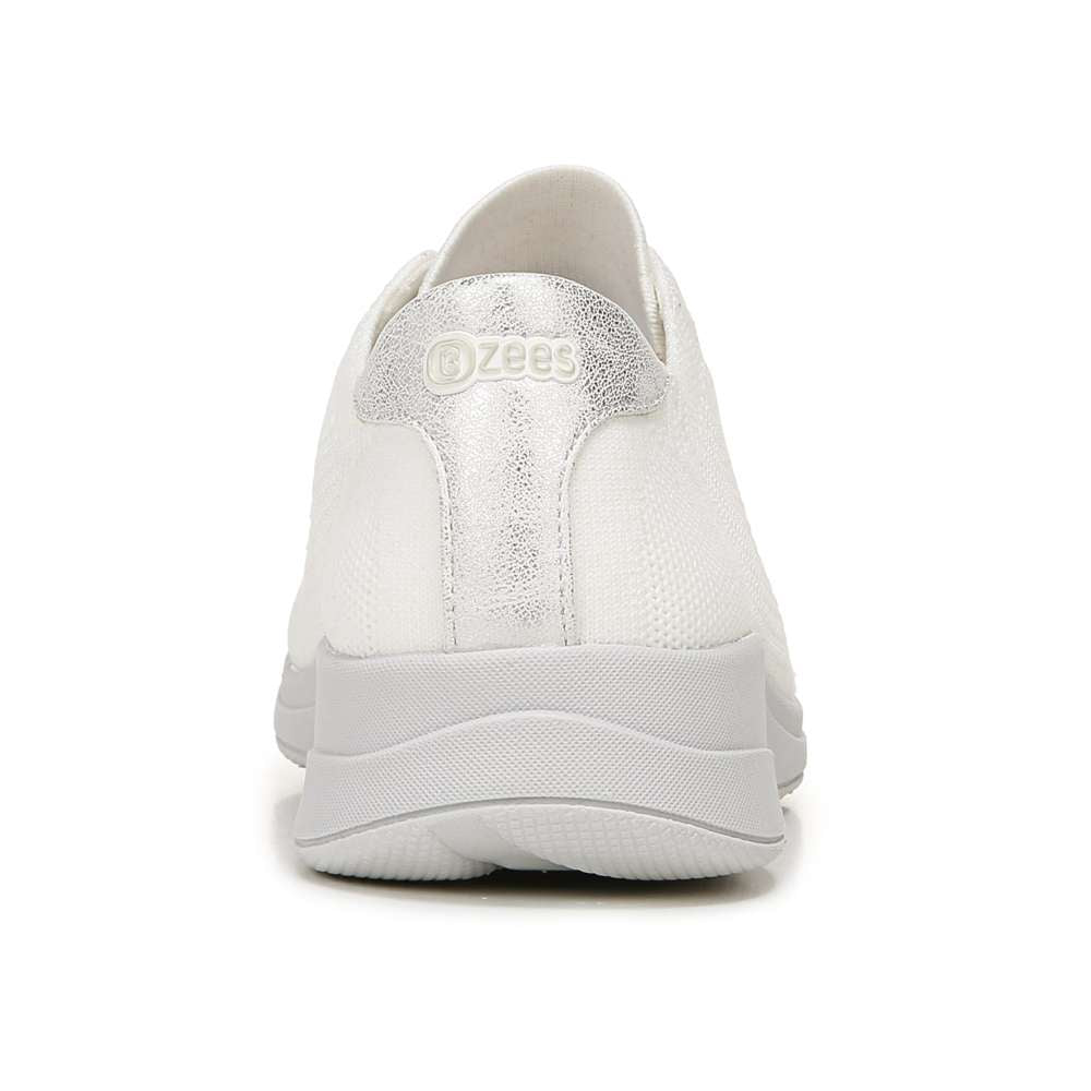 Golden Knit Slip-On Sneaker - Bright White