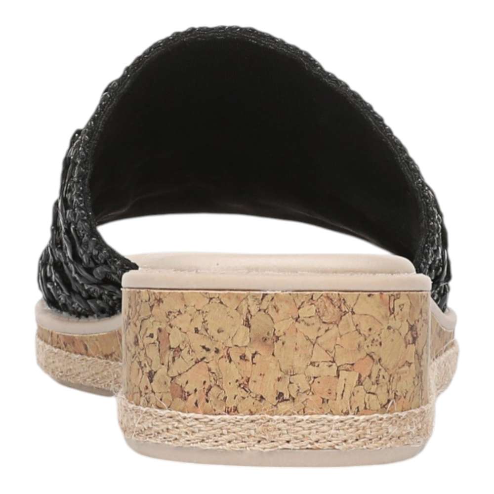 Breezy Wedge Sandals - Black