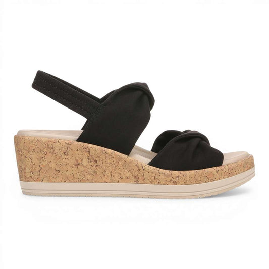 Riley Slingback Wedge - Black